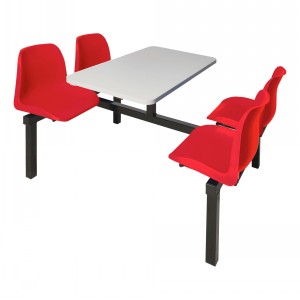 Standard Canteen Table 4 Seater Double Entry